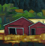 painting detail by Alexandria Levin