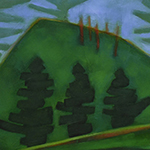 painting detail by Alexandria Levin