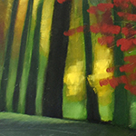 painting detail by Alexandria Levin