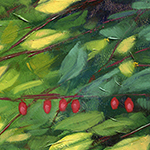 painting detail by Alexandria Levin