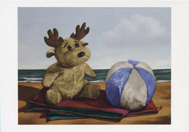 postcard of painting by Alexandria Levin