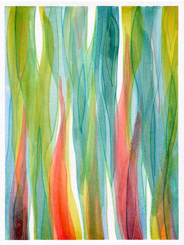 watercolor painting by Alexandria Levin