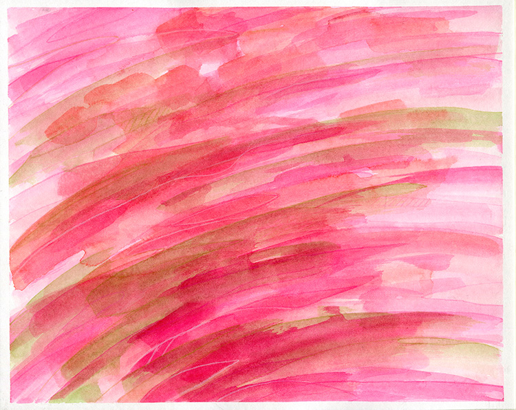 watercolor painting by Alexandria Levin