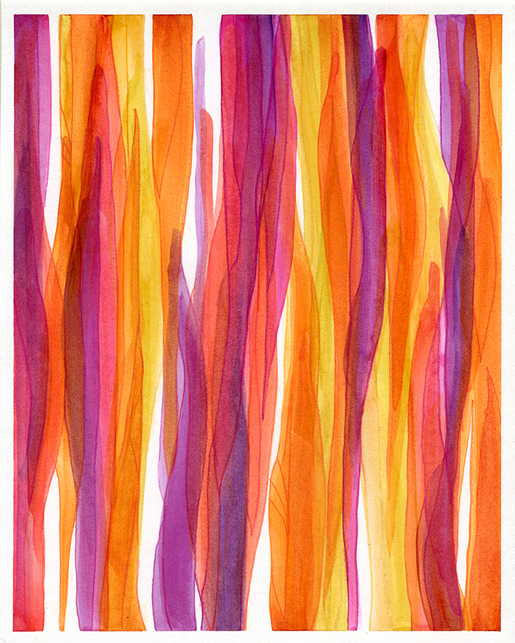 watercolor painting by Alexandria Levin