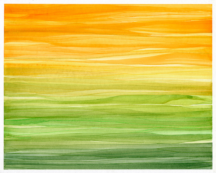 watercolor painting by Alexandria Levin