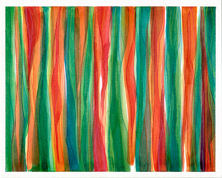 watercolor painting by Alexandria Levin