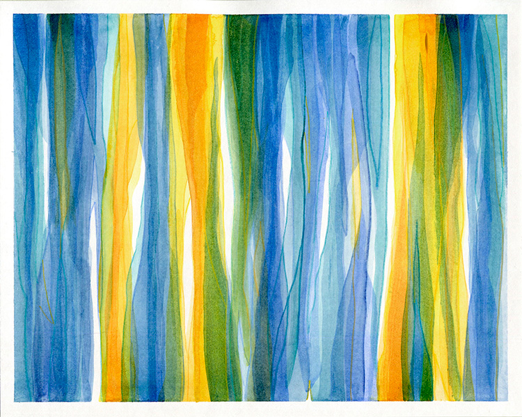 watercolor painting by Alexandria Levin