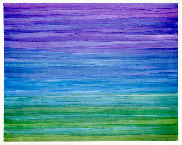 watercolor painting by Alexandria Levin