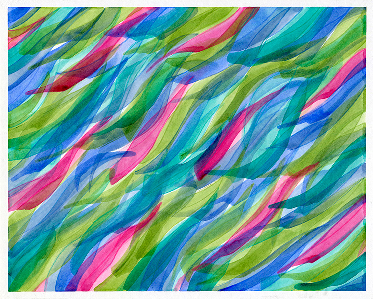 watercolor painting by Alexandria Levin