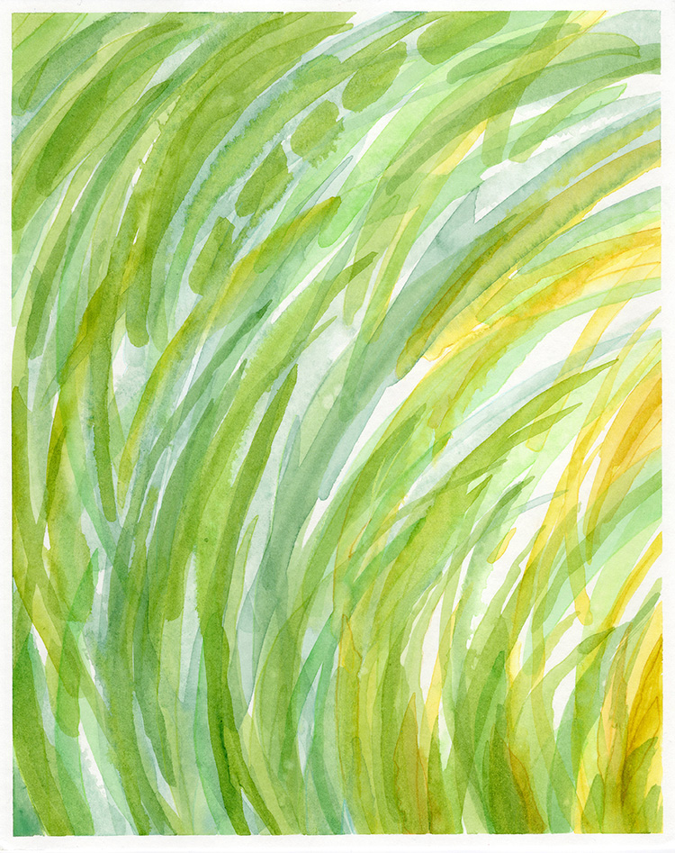 watercolor painting by Alexandria Levin