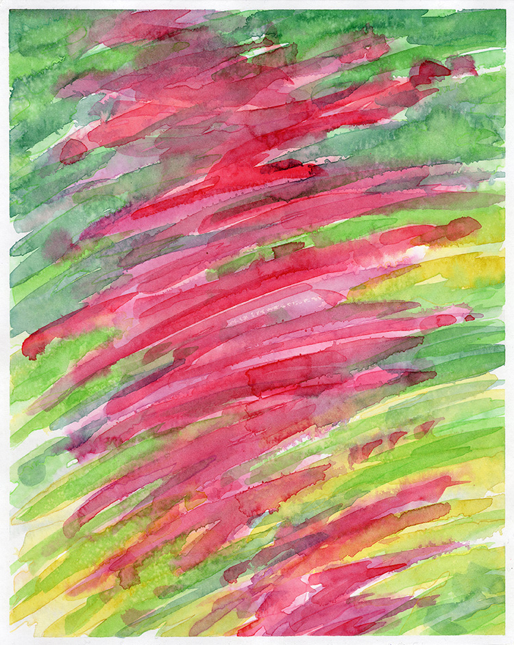 watercolor painting by Alexandria Levin