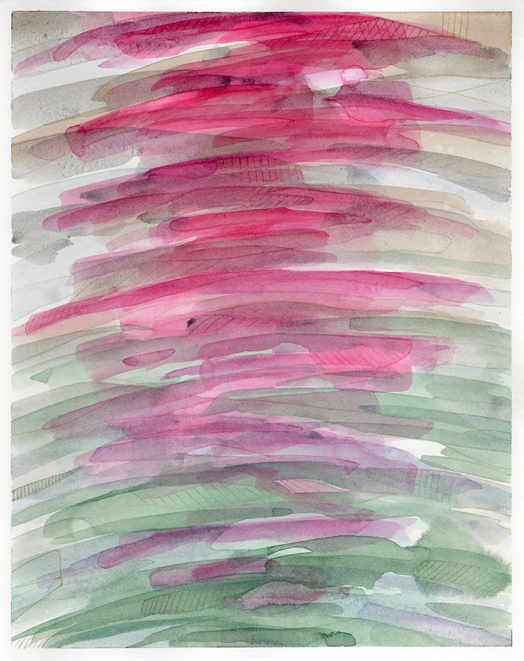 watercolor painting by Alexandria Levin