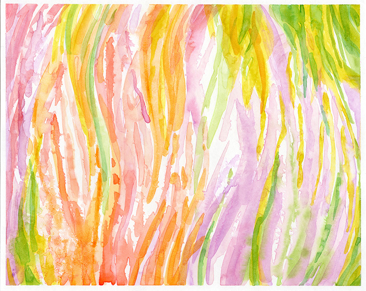 watercolor painting by Alexandria Levin