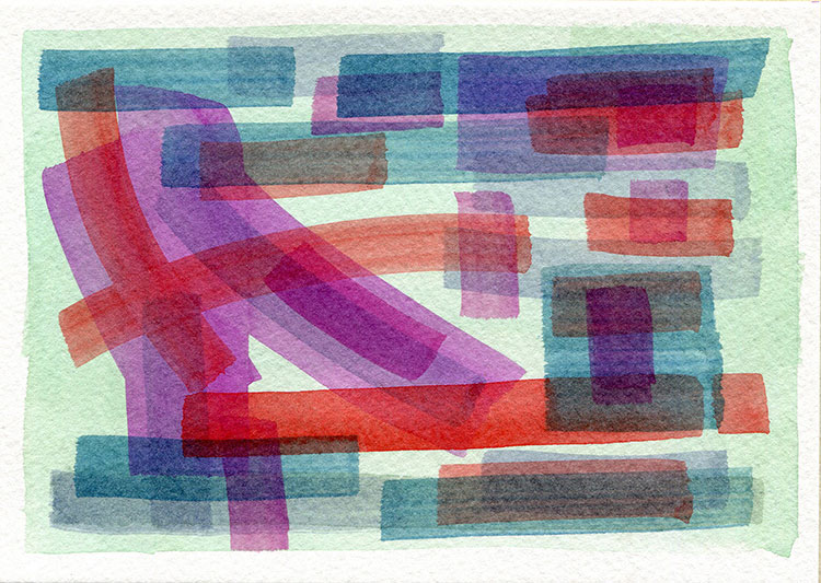 watercolor sketch by Alexandria Levin