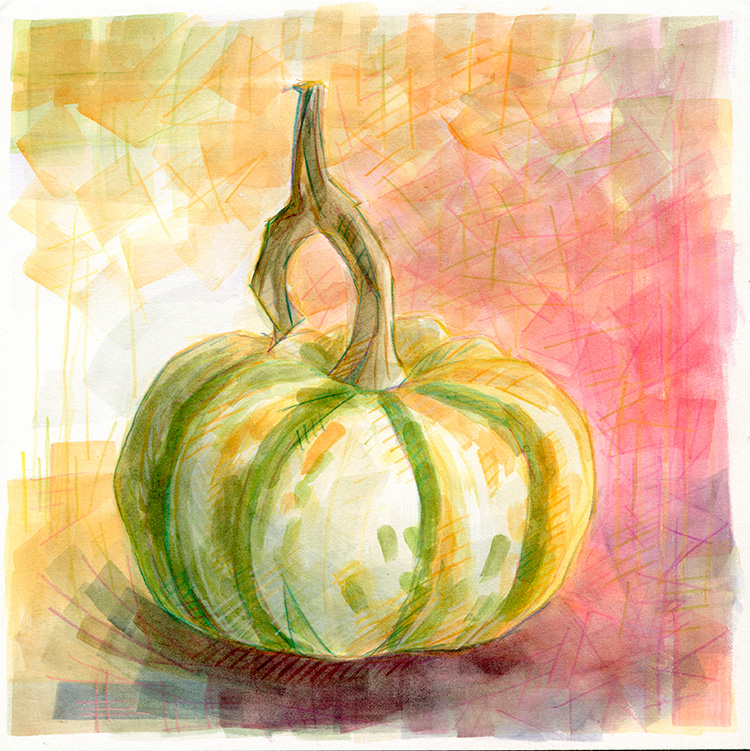 watercolor painting by Alexandria Levin