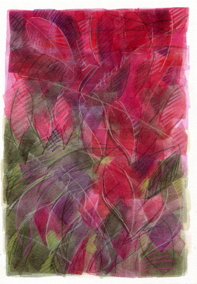 watercolor painting by Alexandria Levin