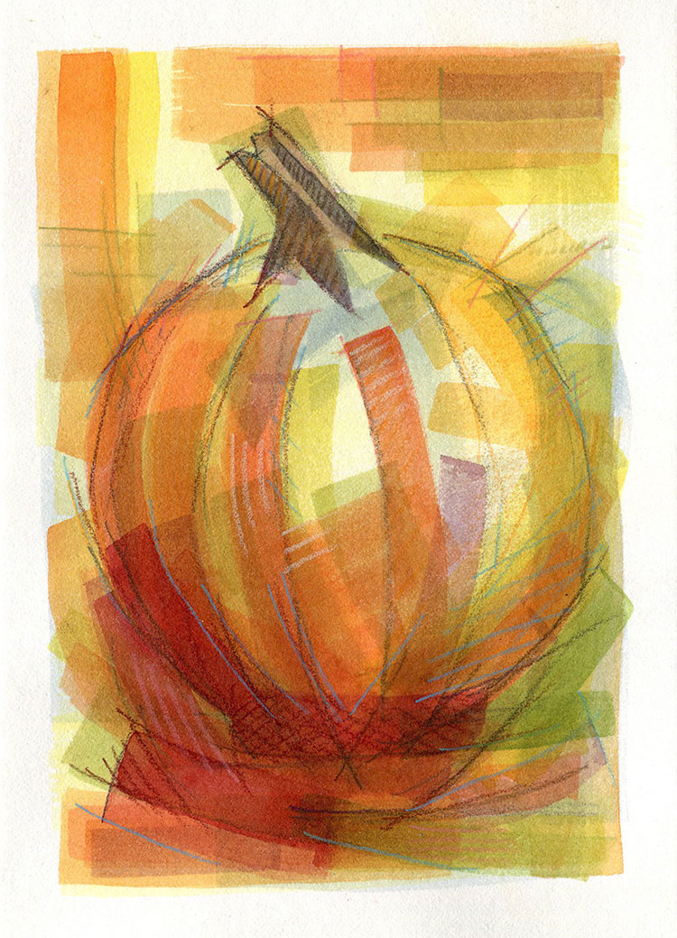 watercolor painting by Alexandria Levin