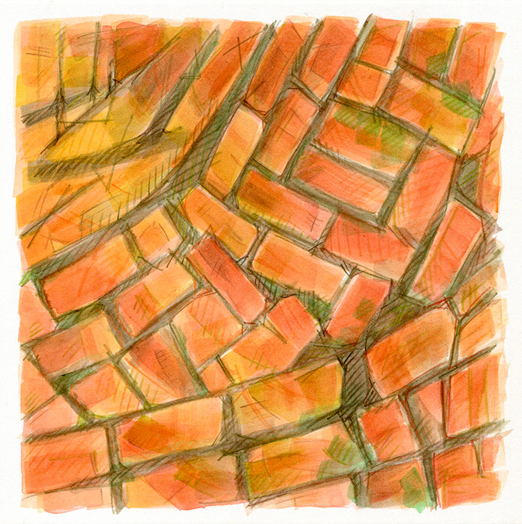 watercolor painting by Alexandria Levin