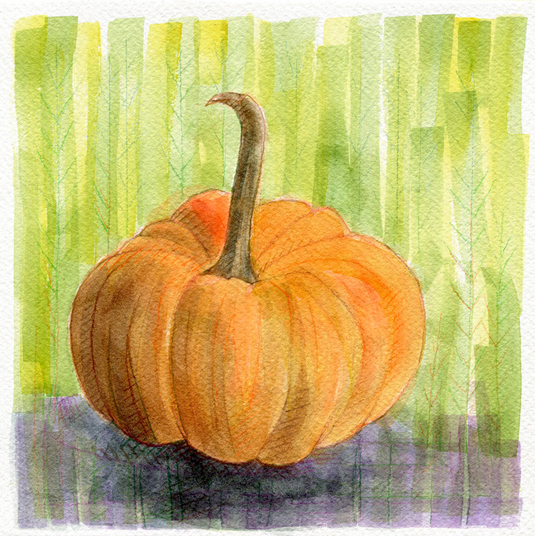 watercolor painting by Alexandria Levin