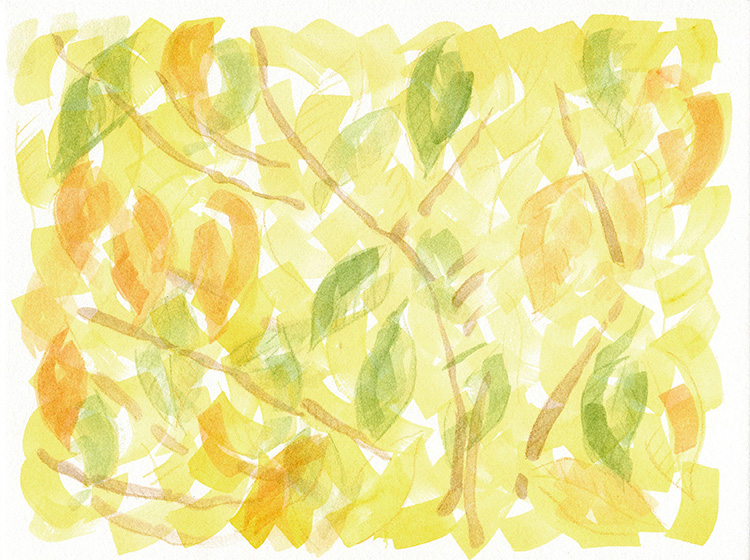 watercolor painting by Alexandria Levin