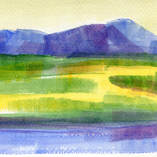 painting by Alexandria Levin