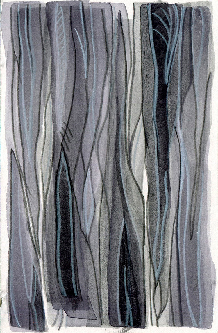 watercolor painting by Alexandria Levin