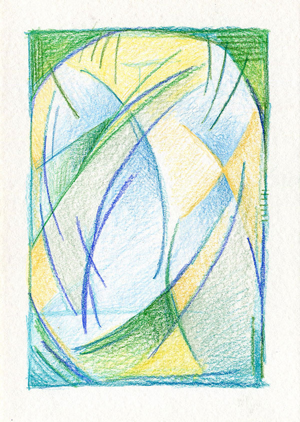 watercolor sketch by Alexandria Levin