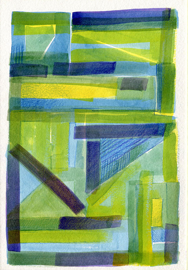 watercolor sketch by Alexandria Levin