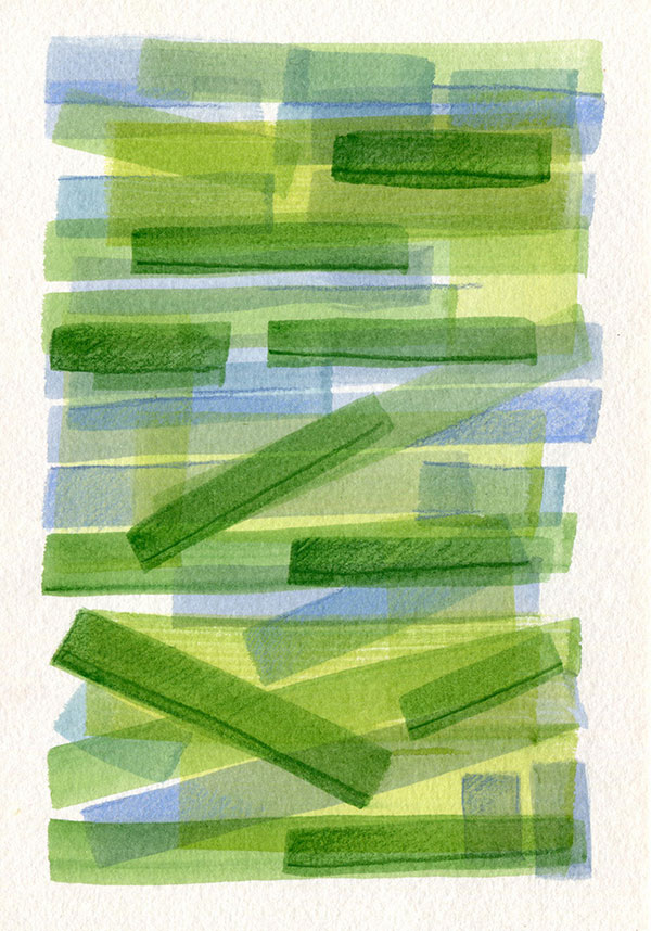 watercolor sketch by Alexandria Levin