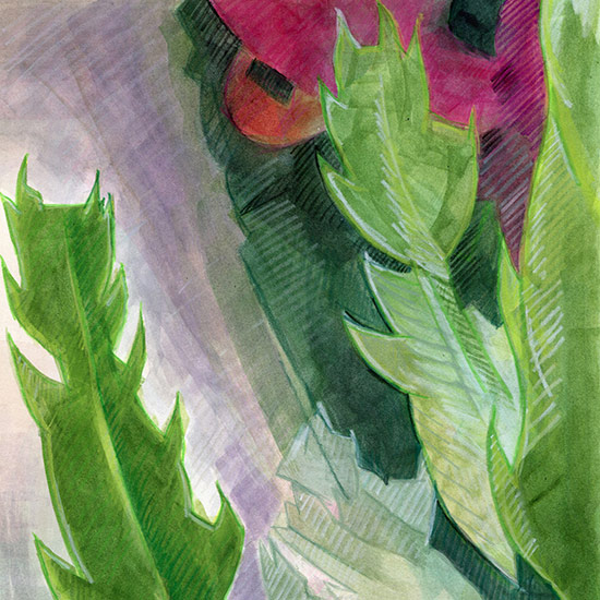 painting by Alexandria Levin