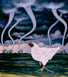 Painting by Alexandria Levin