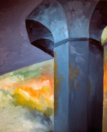 Painting by Alexandria Levin