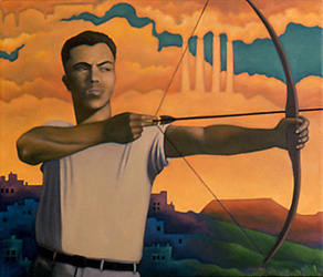 Painting by Alexandria Levin