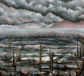 Painting by Alexandria Levin