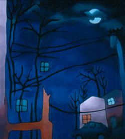 Painting by Alexandria Levin
