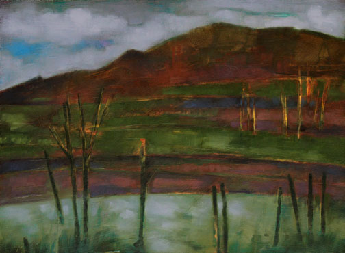 Clearing Sky - Oil Painting by Alexandria Levin