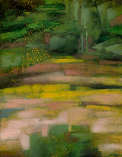 Forest Cove - Oil Painting by Alexandria Levin