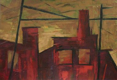 Painting by Alexandria Levin