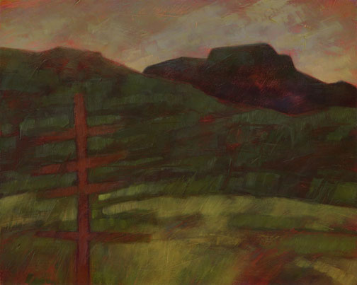 Antique - Oil Painting by Alexandria Levin