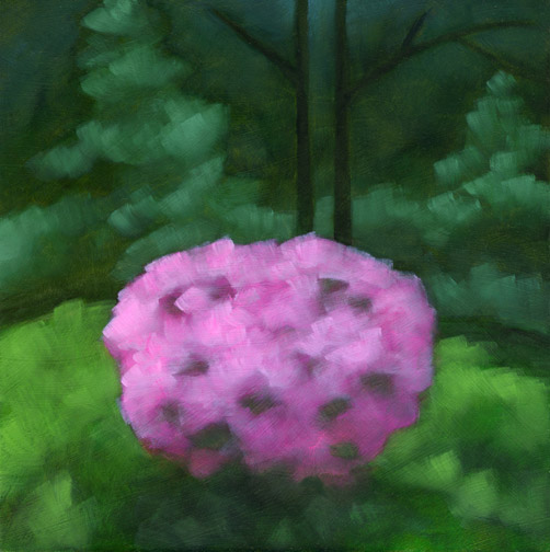 Azalea #3  - Oil Painting by Alexandria Levin